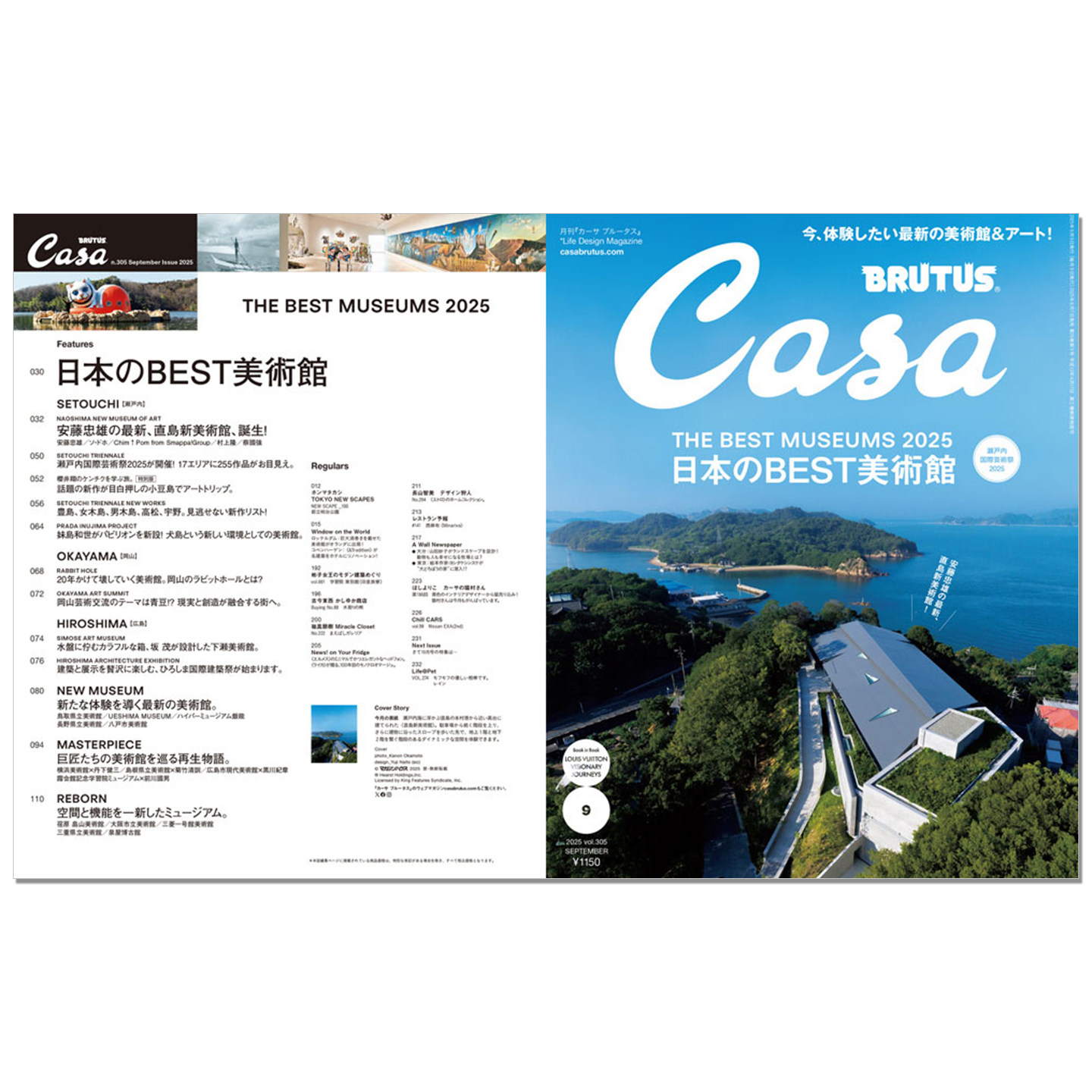 Japanese Lifestyle Culture - Casa BRUTUS Edisi September 2025 Fitur