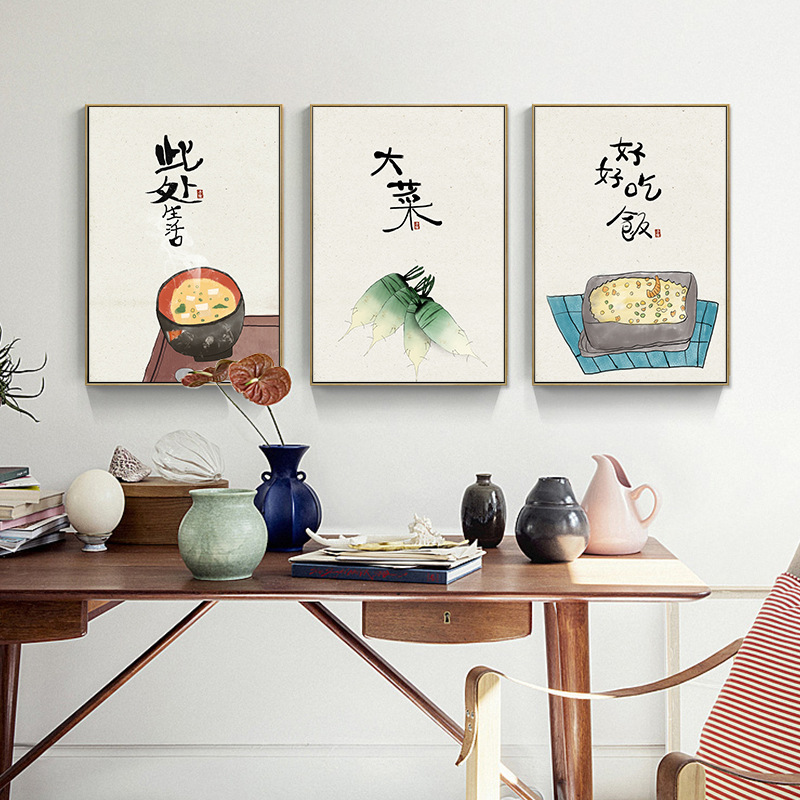 Lukisan kanvas dekorasi rumah  - Japanese Life Quotes ulasan dan harga