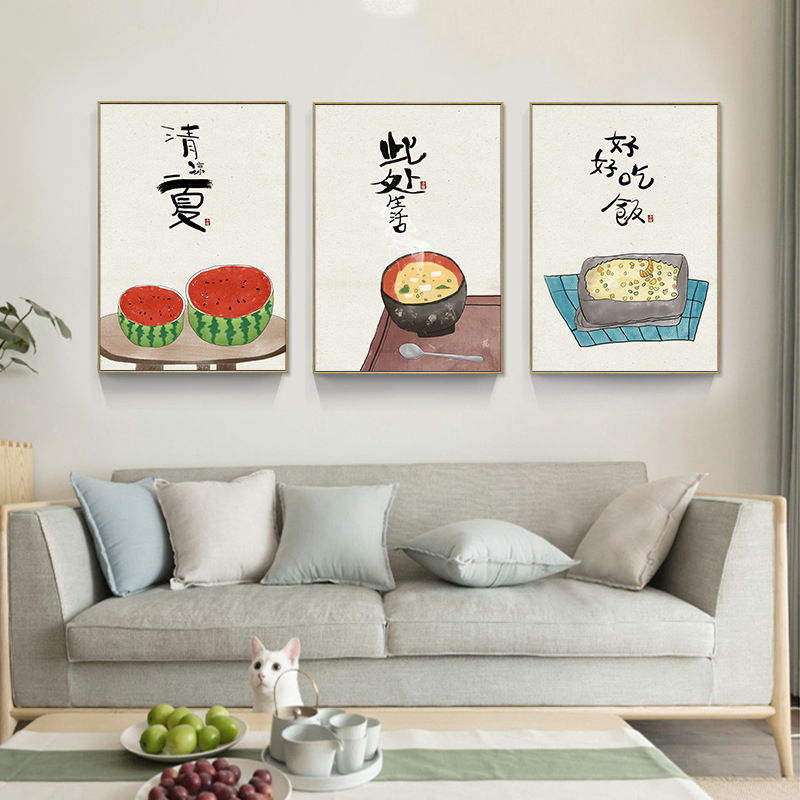 Lukisan kanvas dekorasi rumah  - Japanese Life Quotes ulasan dan harga